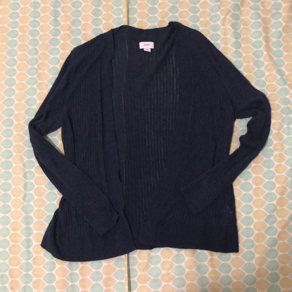 🌟 Ribbed Open Front Cardigan